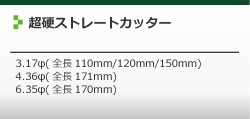 ストレートカッターについて